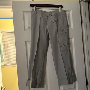 Blue cotton capris Anthropology. Size:2